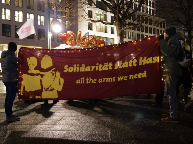 Samstag: Einladung zu einer Solidaritätskundgebung für Israel vor dem Rathauses